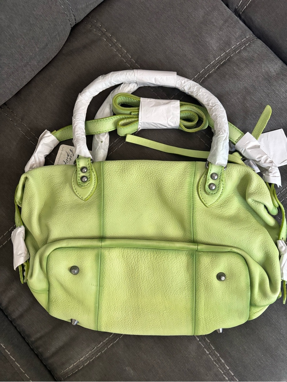 We The Free Baby Emerson Tote in Matcha - Picture 2 of 3
